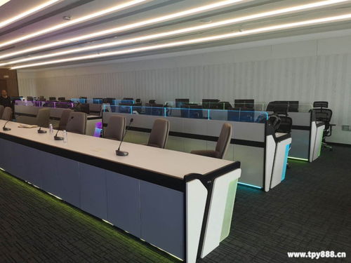 【智慧城市指挥中心办公家具-专业控制台-座席操作台-指挥台】 - 太平洋安防网