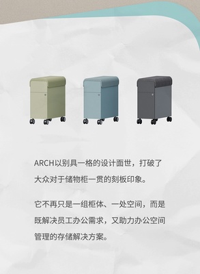 Omni新品发布│ARCH储物柜 赋予钢木家具新活力，激发办公空间无限生机